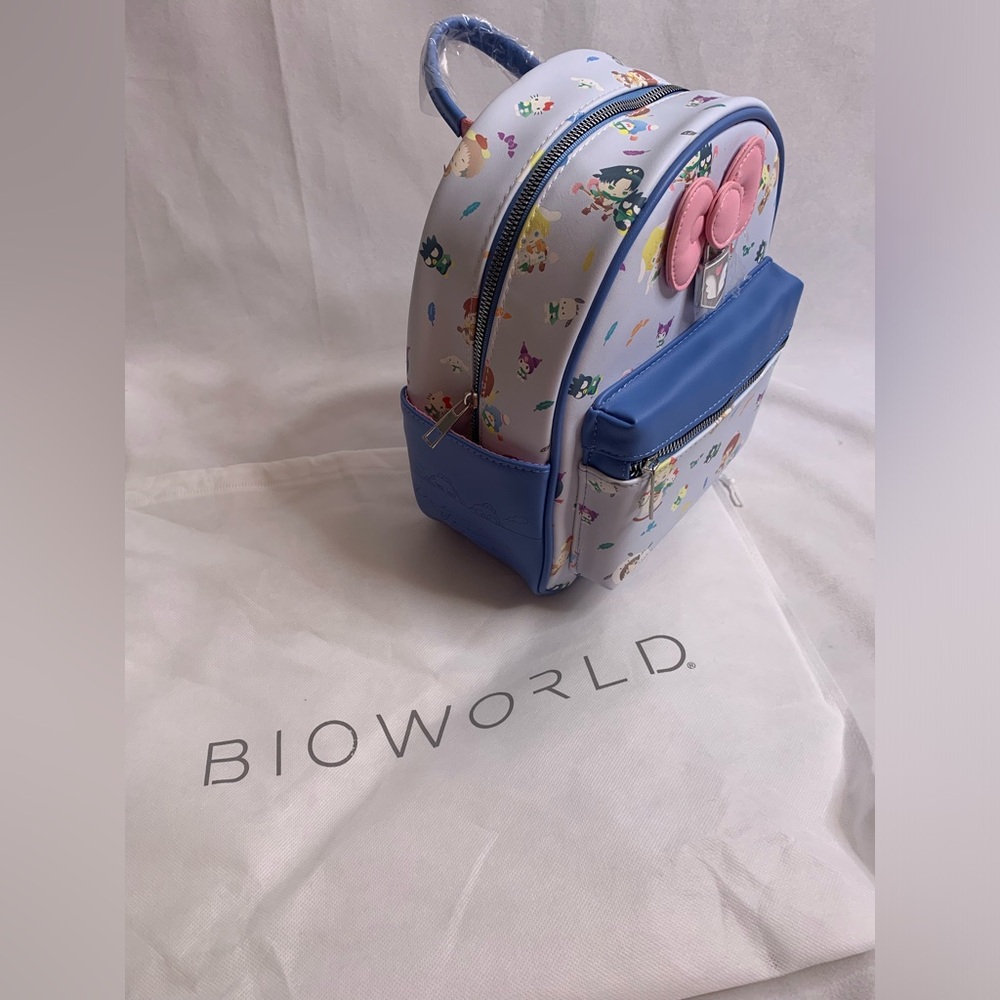 Bioworld Sanrio Hello Kitty and Friends x Attack on Titan Mini Backpack NWT - Picture 11 of 11